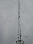 Στρογγυλό πρόσωπο 3 γωνιακός πύργος κεραιών GSM χάλυβα ποδιών
